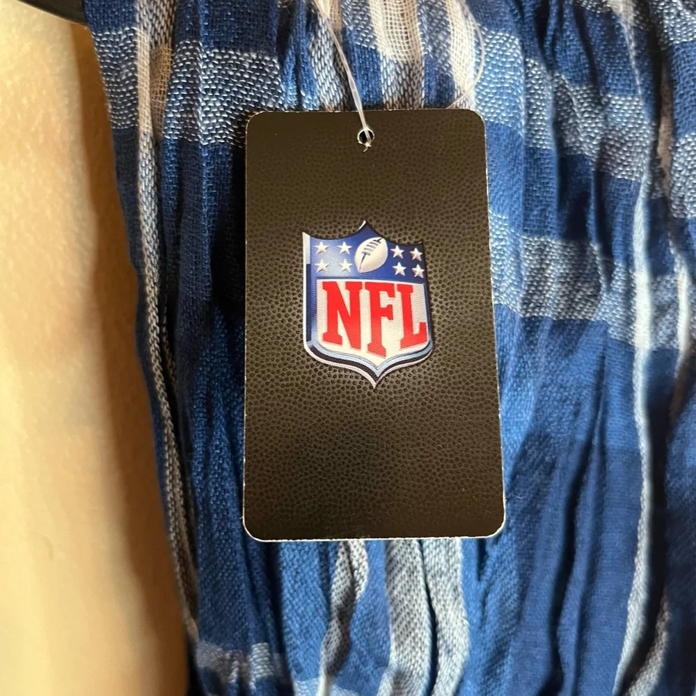 NFL Little Earth Dallas Cowboys Crinkle Scarf Plaid